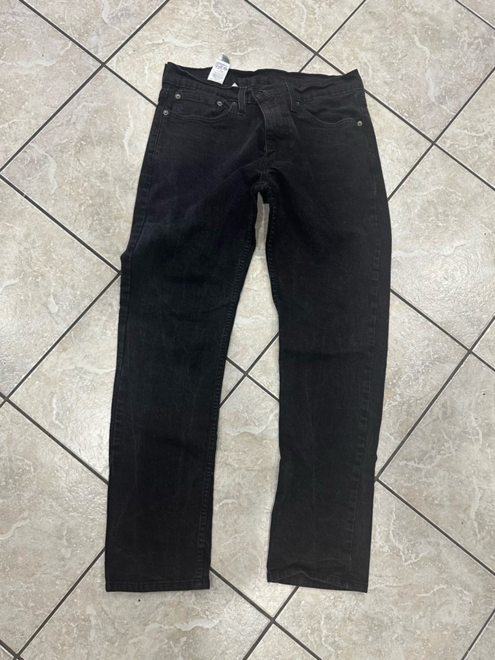 Levi's Black 511 Straight-Leg Jeans